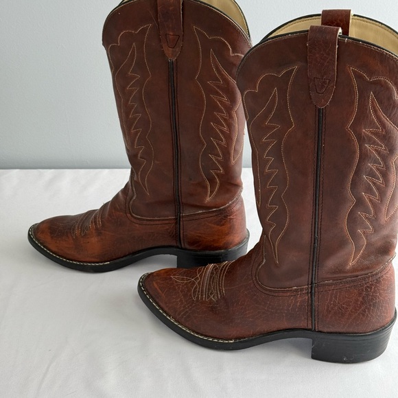 Bronco Men’s Boots 9.5 D American Made - Picture 8 of 16